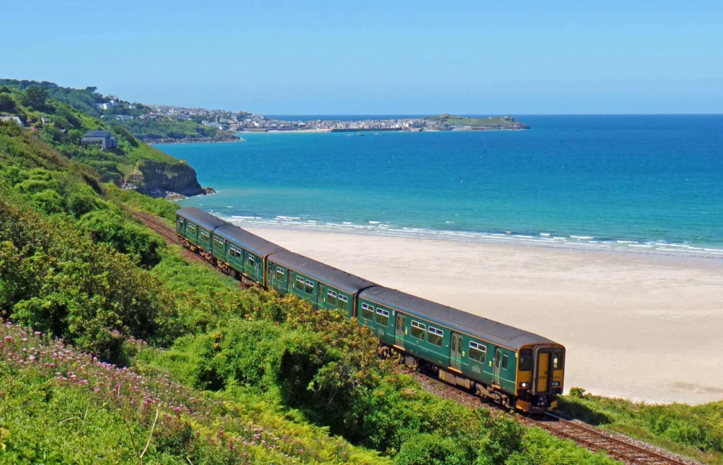 st erth to st ives by train photo by mark lynam landscape version