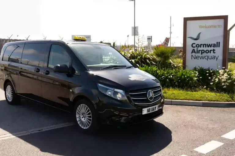 xnewquay airport transfers mercedes newquay cab coloured 0417